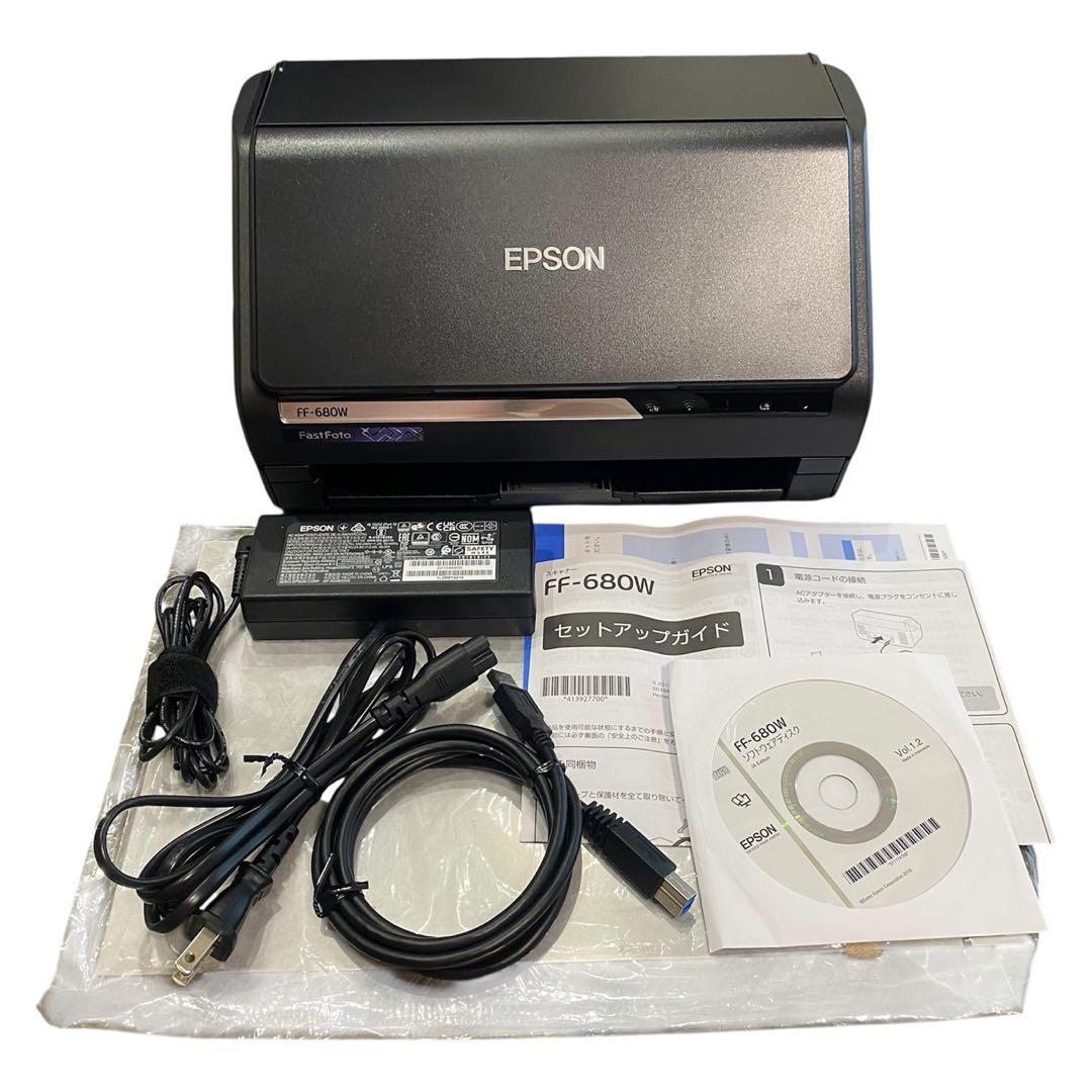 EPSON FF-680W FastFoto ドキュメントスキャナー　エプソン