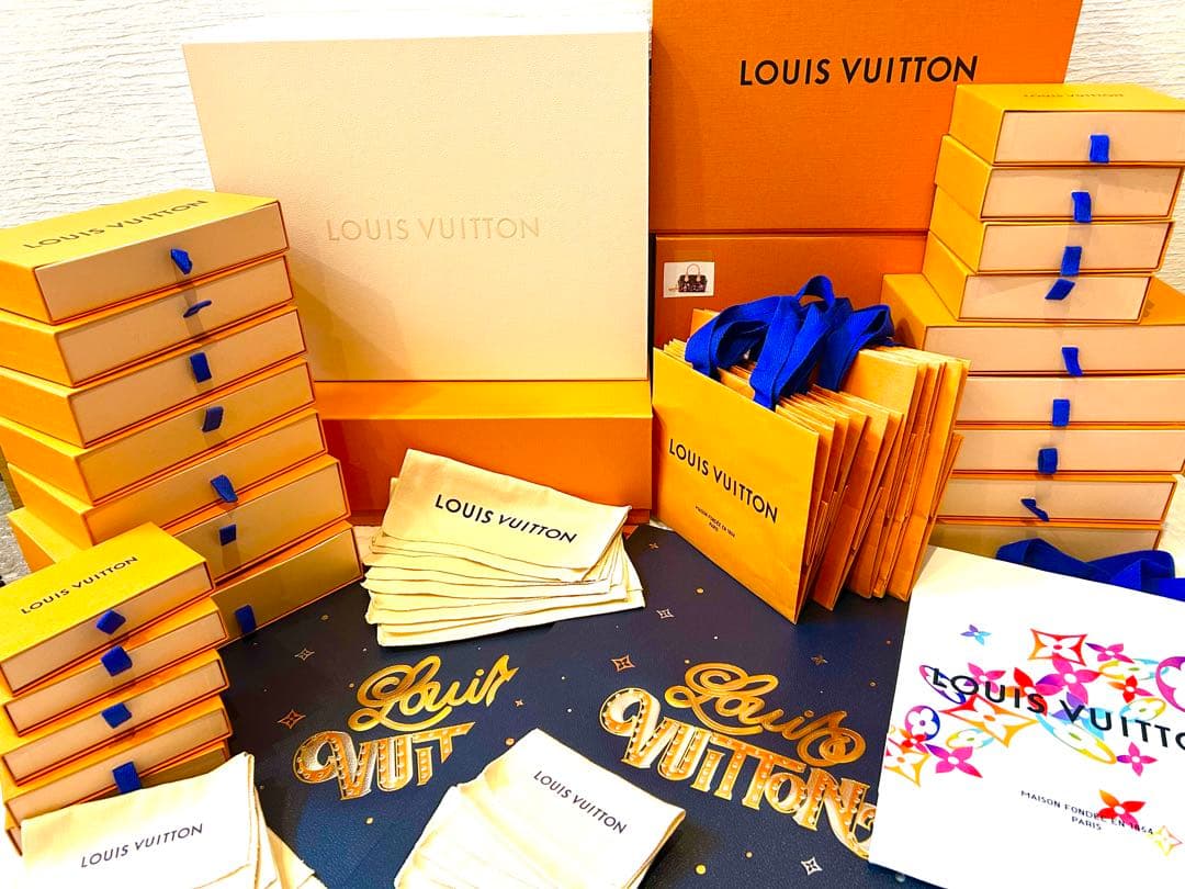 合馬公式アカウント1　ルイヴィトン27点　ボックス　保存袋　財布　小物用