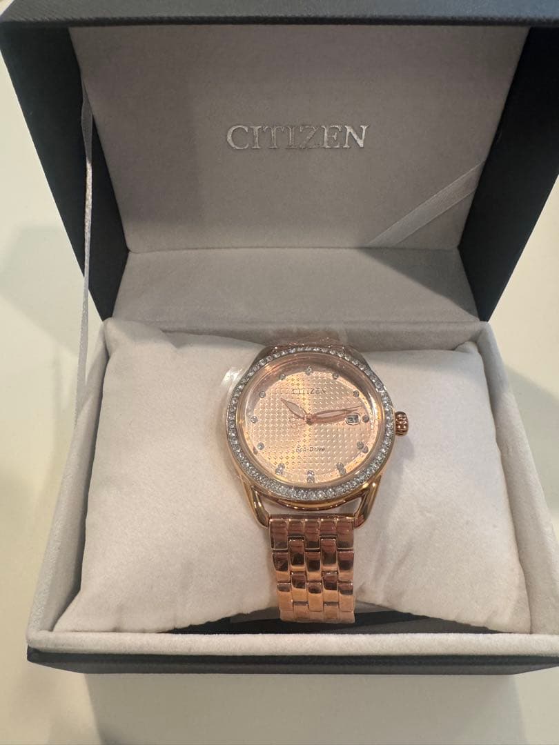 ★未使用★CITIZEN Eco-Drive FE6119-85X ¥35000