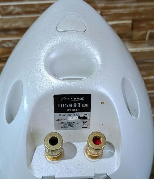 ECLIPSE　TD508 II WH　エクリプス　スピーカー白（ペア）