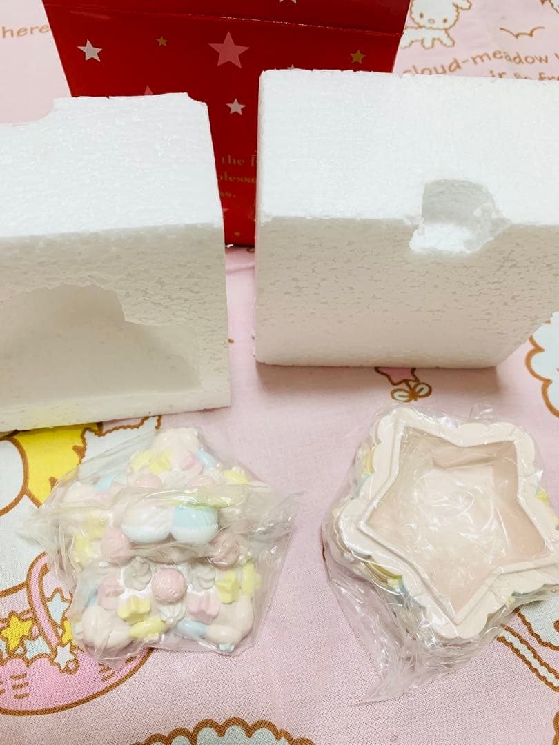 リトルツインスターズ ケーキ型小物入れ キキララ キキ＆ララ