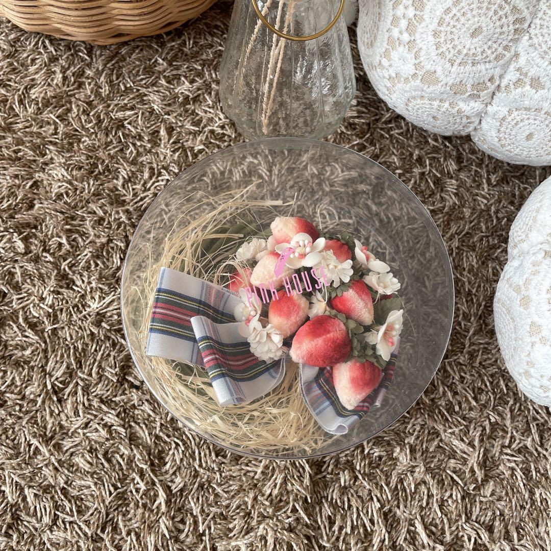 ♡ PINKHOUSE クランタータンブーケコサージュ いちご