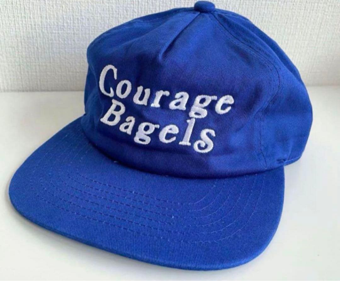 Courage Bagels ベースボールキャップ 青