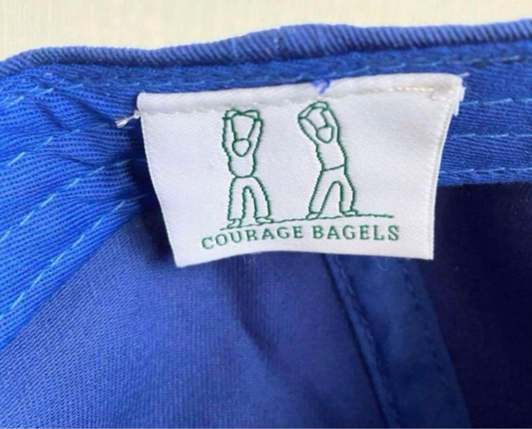 Courage Bagels ベースボールキャップ 青