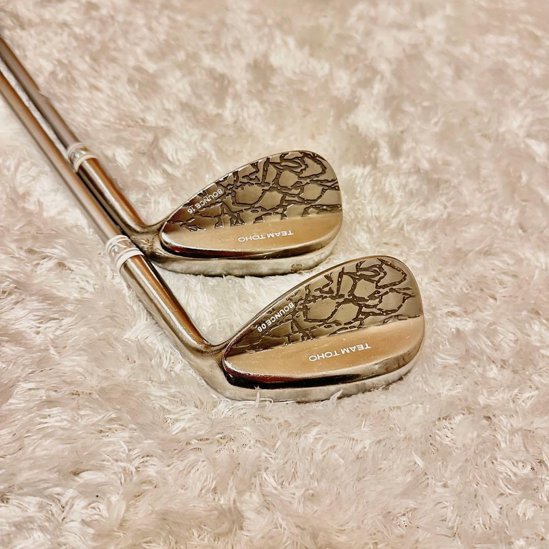 美品✨TEAM TOHO✨チーム東邦✨ウェッジ50度、56度✨FLEX:L