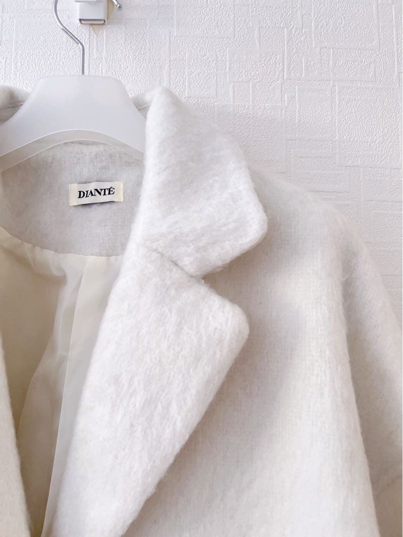Diante SHAGGY LOOSE JACKET/COAT コート