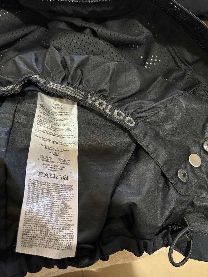 スノーボード VOLCOM Mens Dua Gore-Tex Jacket - Black