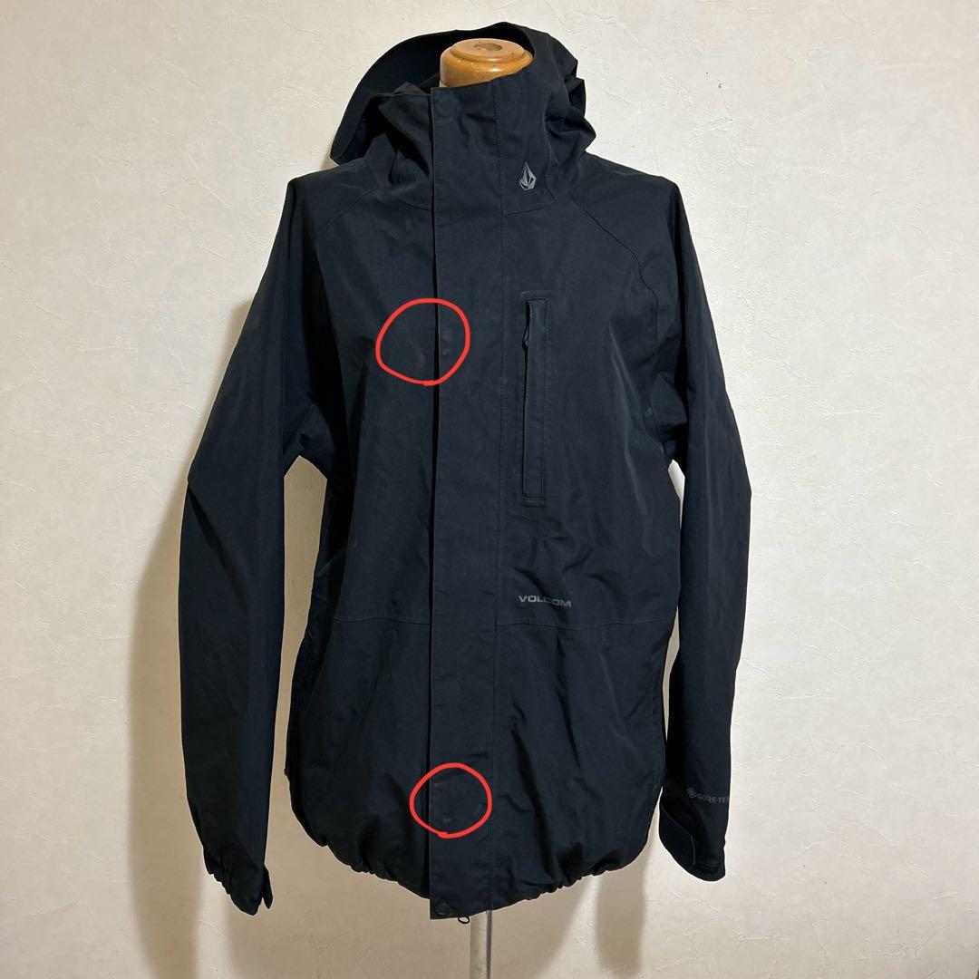 スノーボード VOLCOM Mens Dua Gore-Tex Jacket - Black