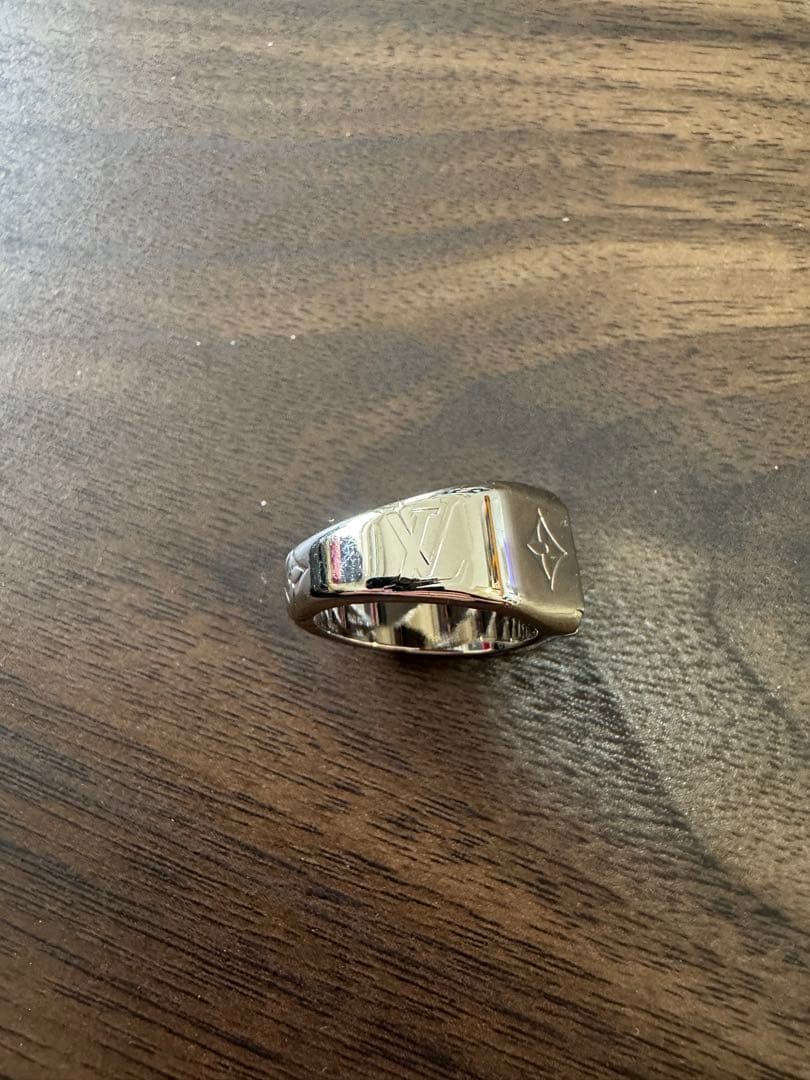 Louis Vuitton ルイヴィトン シグネットリング モノグラム Lサイズ