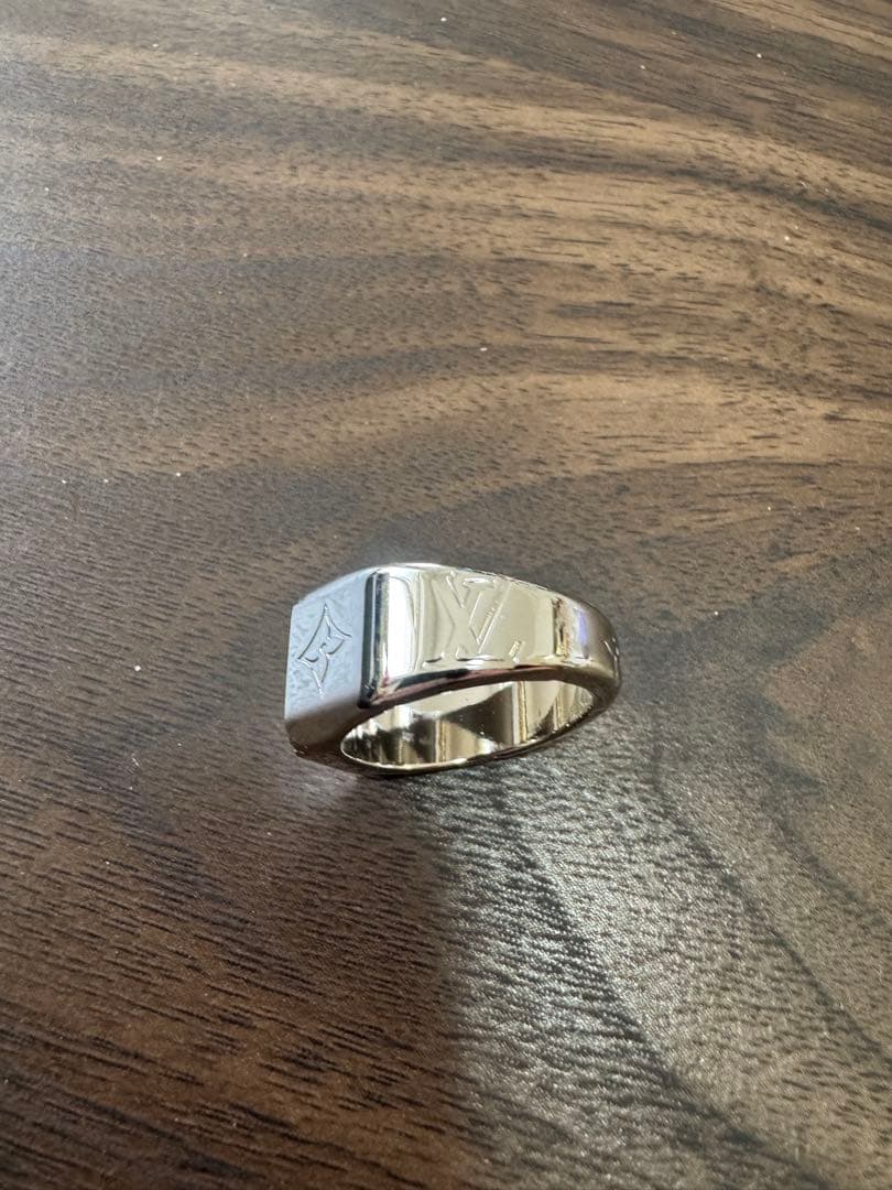 Louis Vuitton ルイヴィトン シグネットリング モノグラム Lサイズ