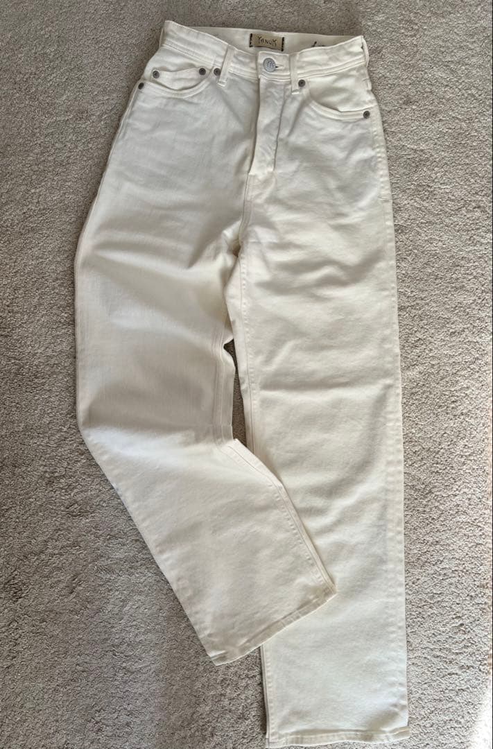 【着用二度のみ】YANUK＊LEA BOYS STRAIGHT WHS