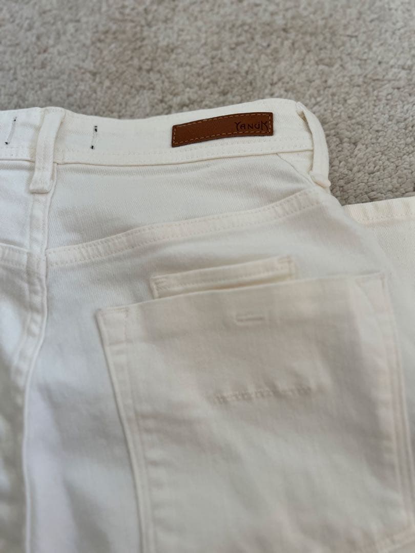 【着用二度のみ】YANUK＊LEA BOYS STRAIGHT WHS