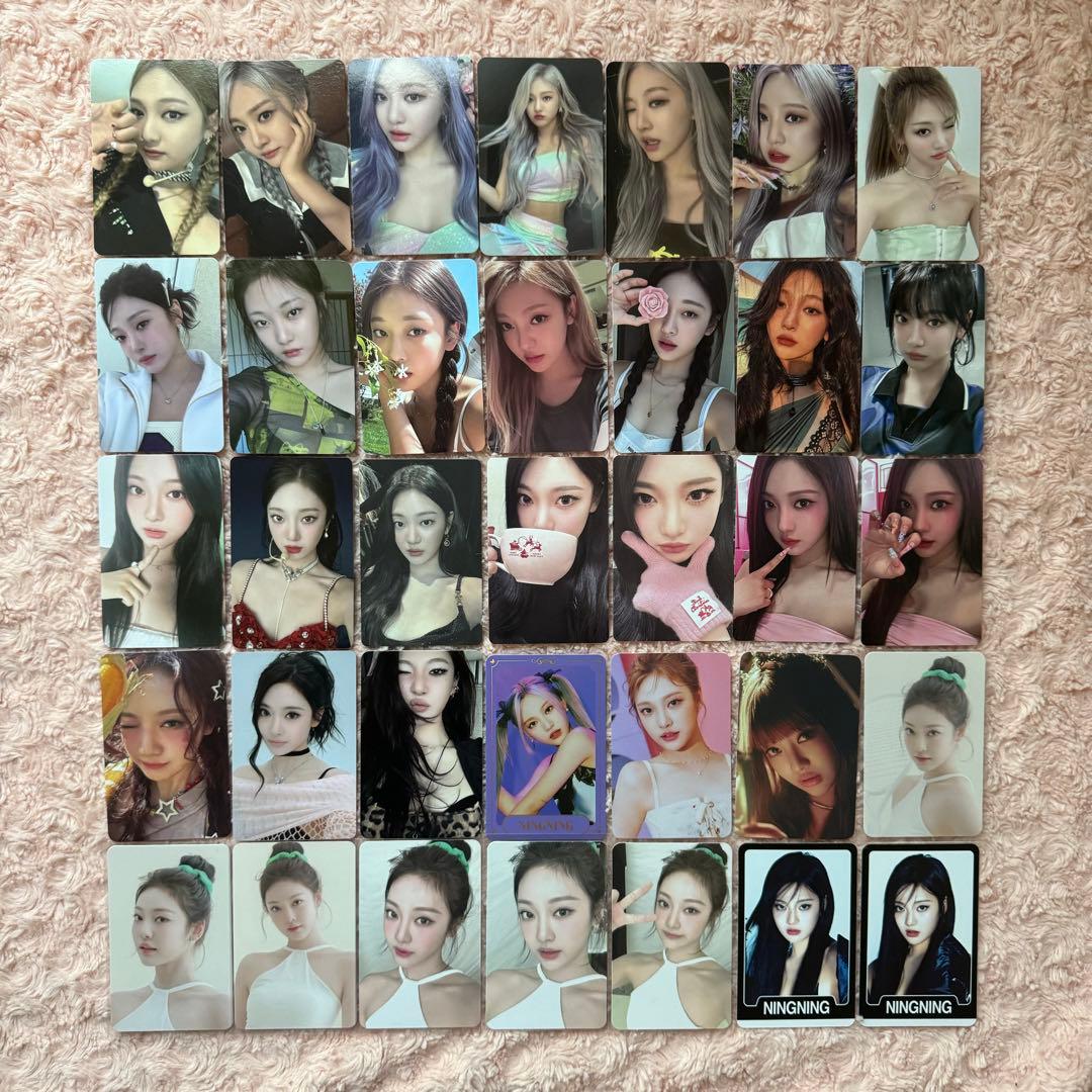 35枚 aespa ニンニン トレカセット まとめ売り