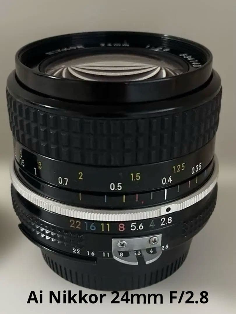 【OH済】Nikon Ai Nikkor 24ｍｍ F/2.8 広角レンズ