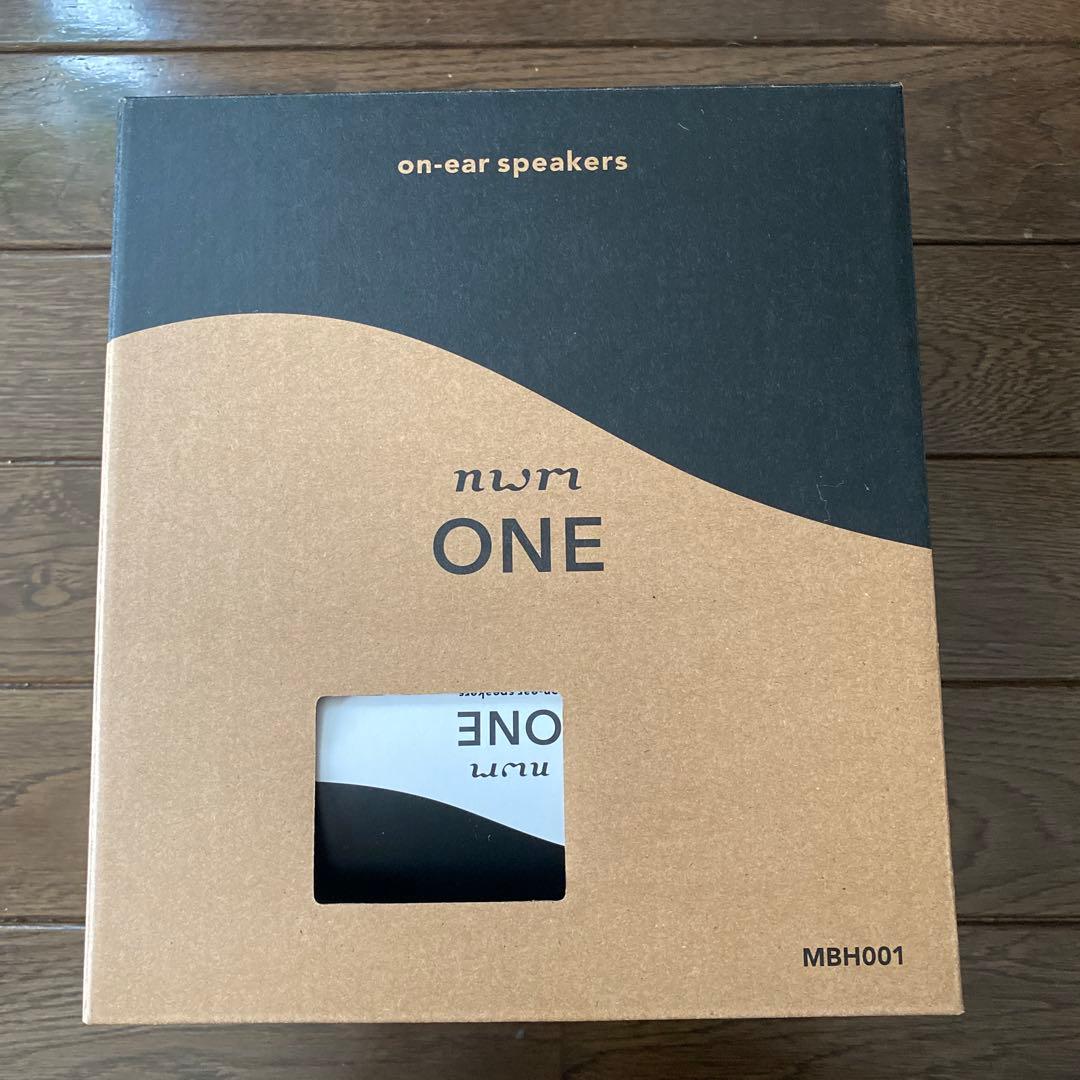 【最安値】nwmONE MBH001WA　ダークグレイ ヘッドホン　新品