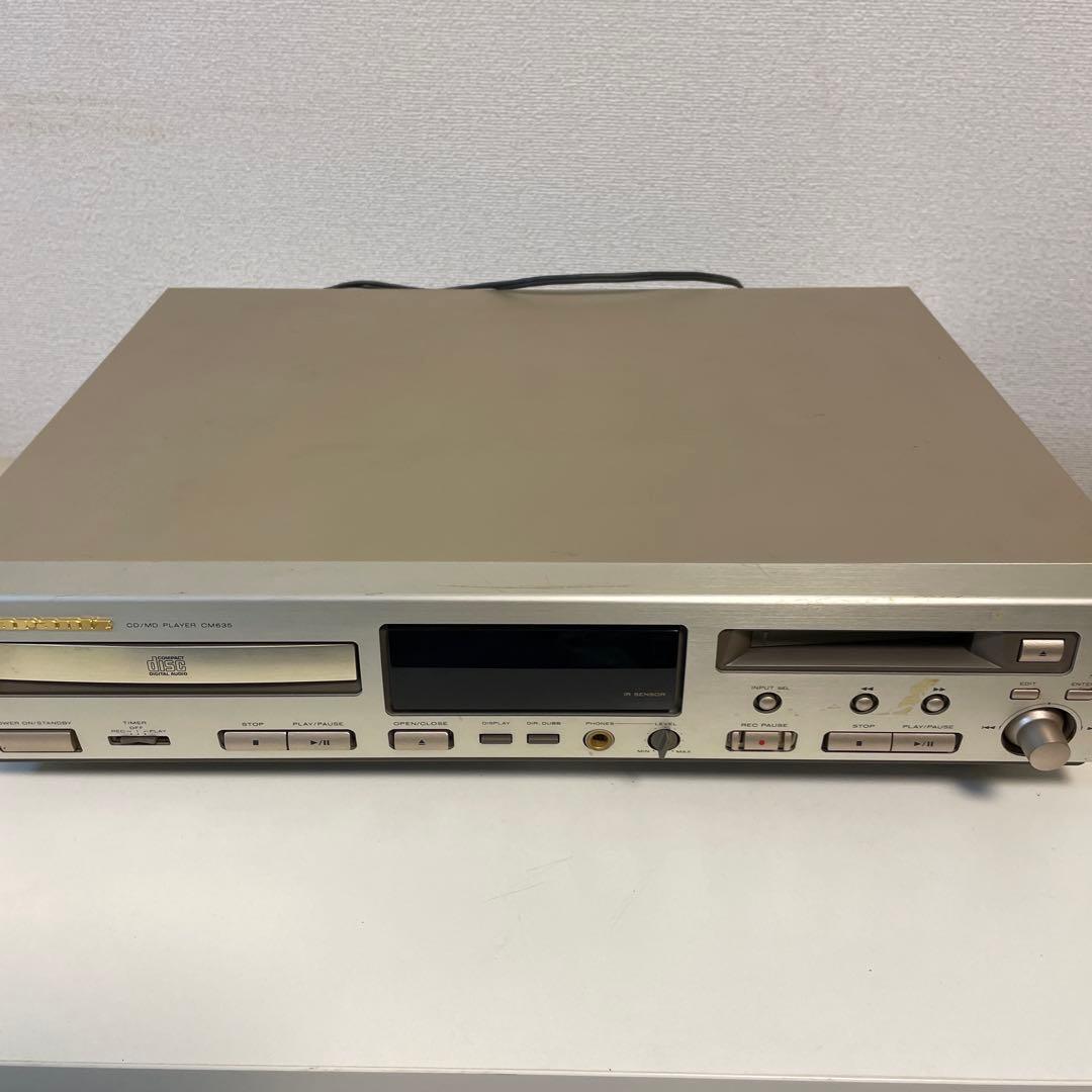 Marantz CM635F CDMDプレーヤー 部品取りマランツ　ジャンク品
