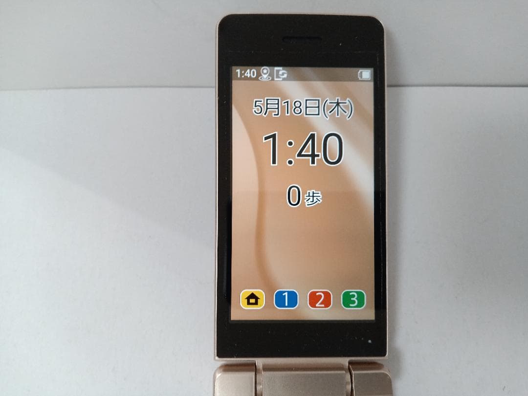 ☆ SoftBank かんたん携帯11 A207SH ゴールド