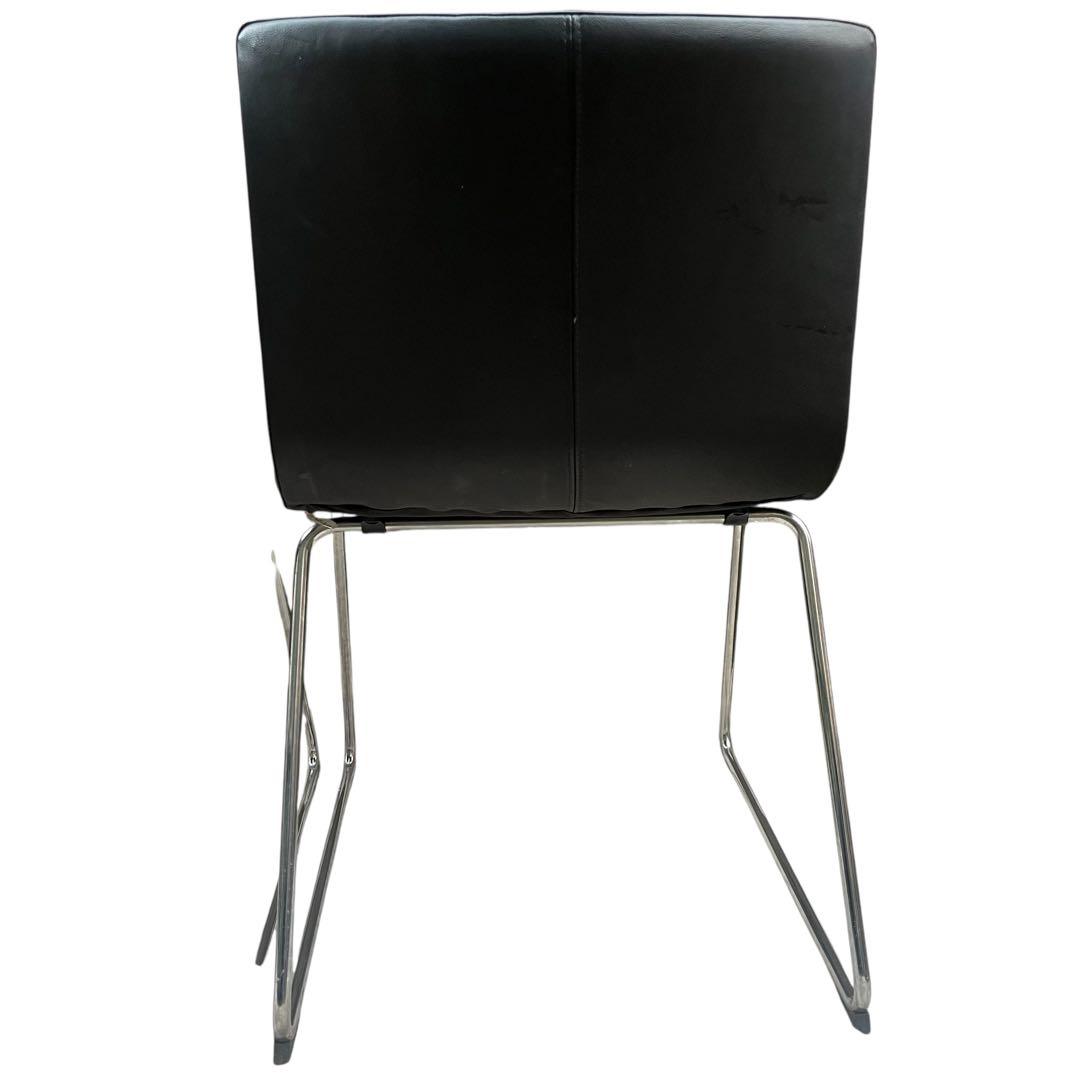 廃盤　IKEA イケア / BERNHARD ベルナード チェア 2脚セット　黒