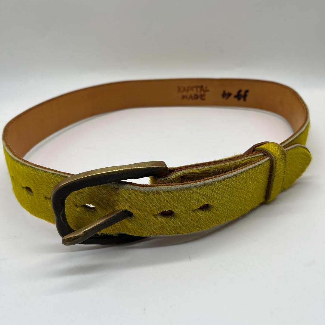 kapital made by ef キャピタル　ベルト　ハラコ