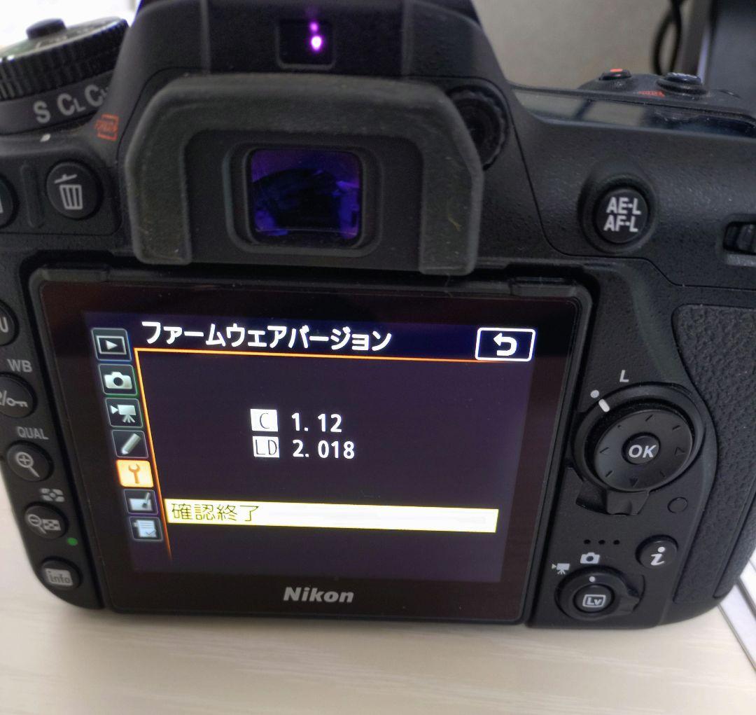 Nikon D7500 【美品】撮影1160回 +メモリカード付
