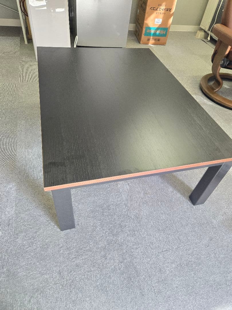 長方形コタツ 山善 EYC-10575(BK/MBR)