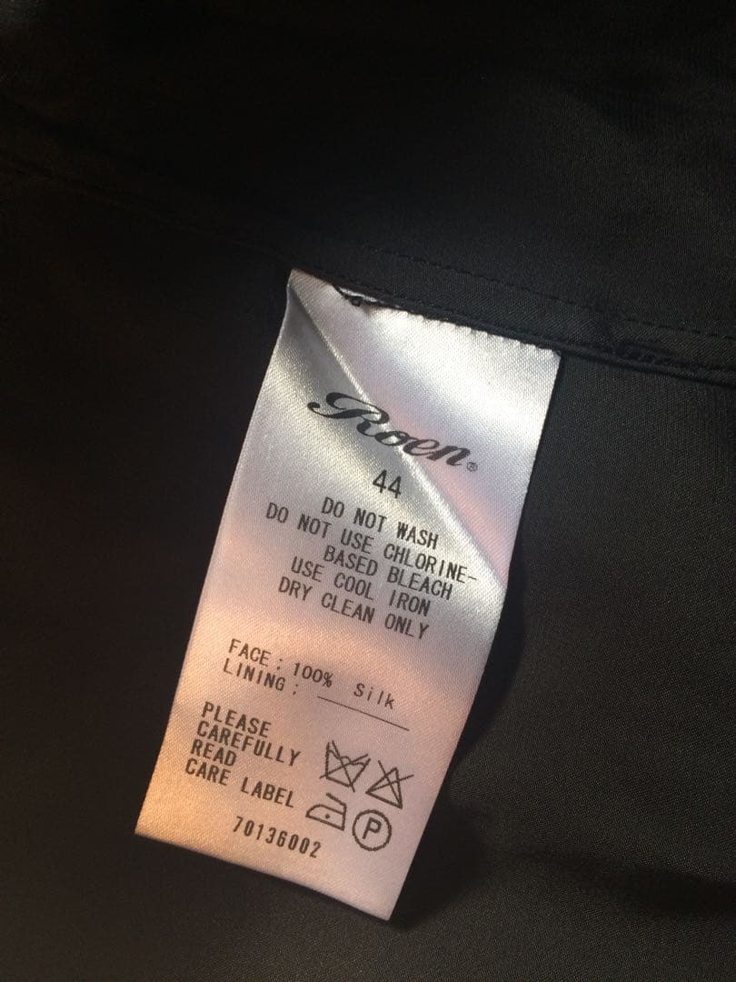 Roen シャツ silk