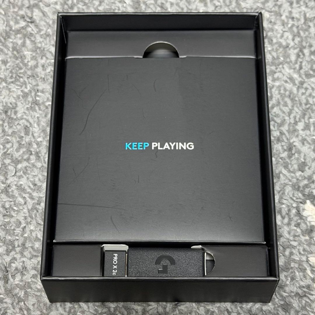 【美品】Logicool G PRO X SUPERLIGHT 2c ブラック