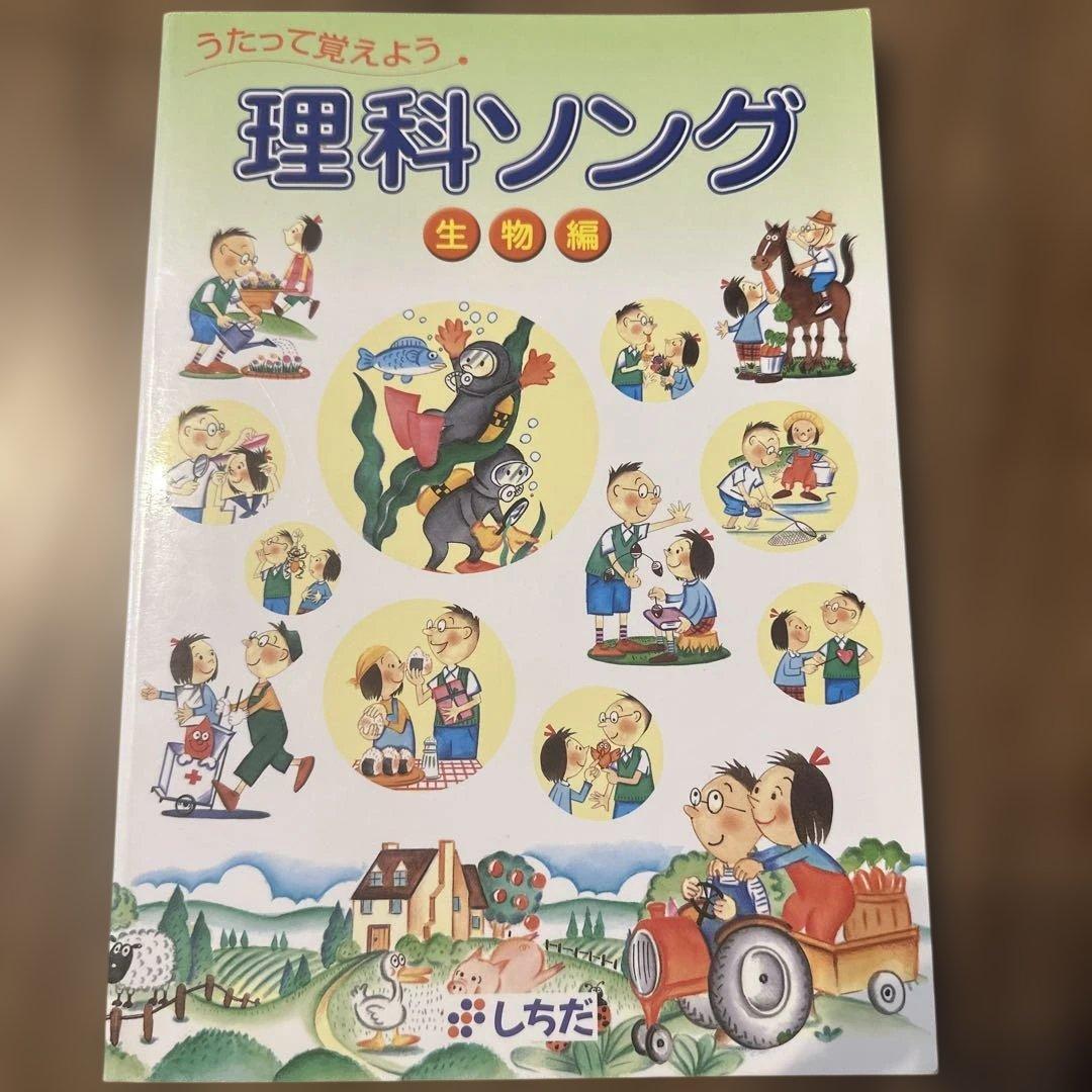 うたって覚えようシリーズ5冊セット　七田式　理科&社会