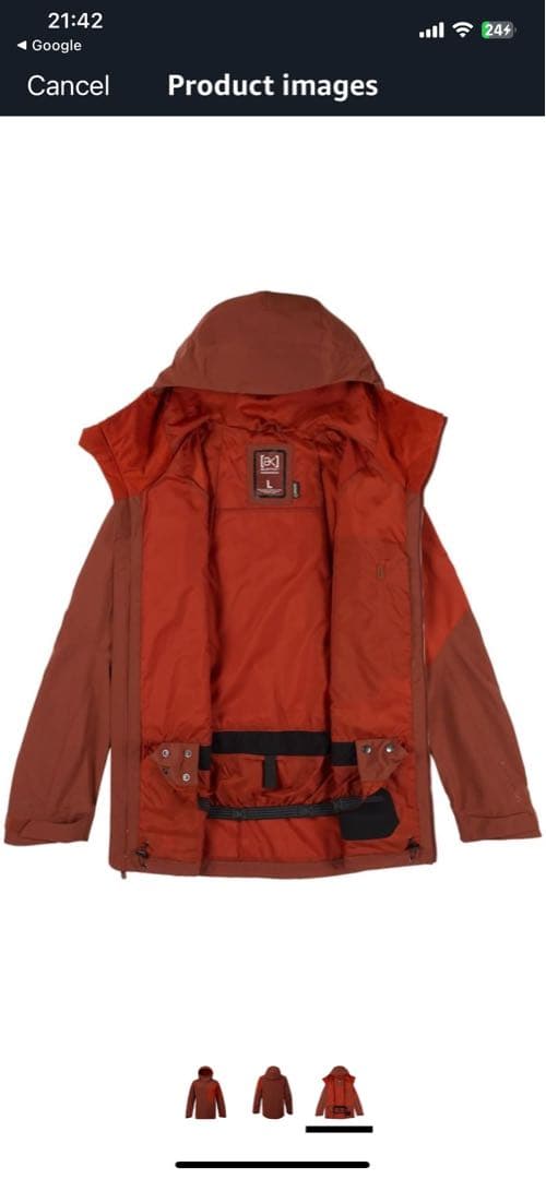 新品未使用Burton [ak]CYCLIC GORE-TEX 2L