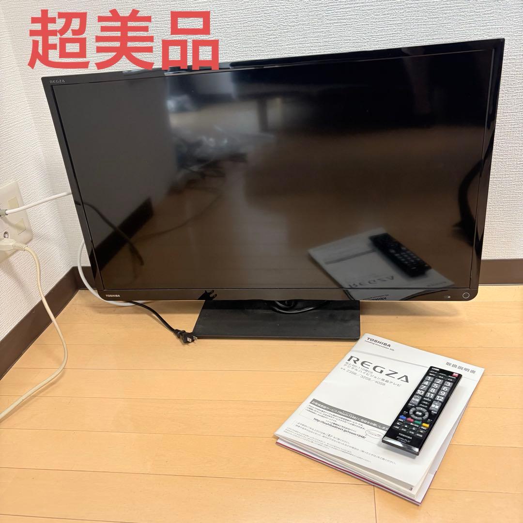 【7/16迄】TOSHIBA REGZA 32インチ テレビ　リモコン
