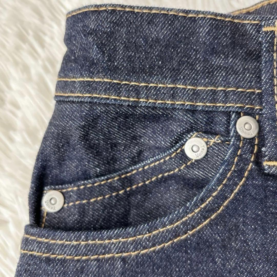 新品タグ付✨YANUK×ETRE 初コラボデニム　ハイウエスト　濃紺