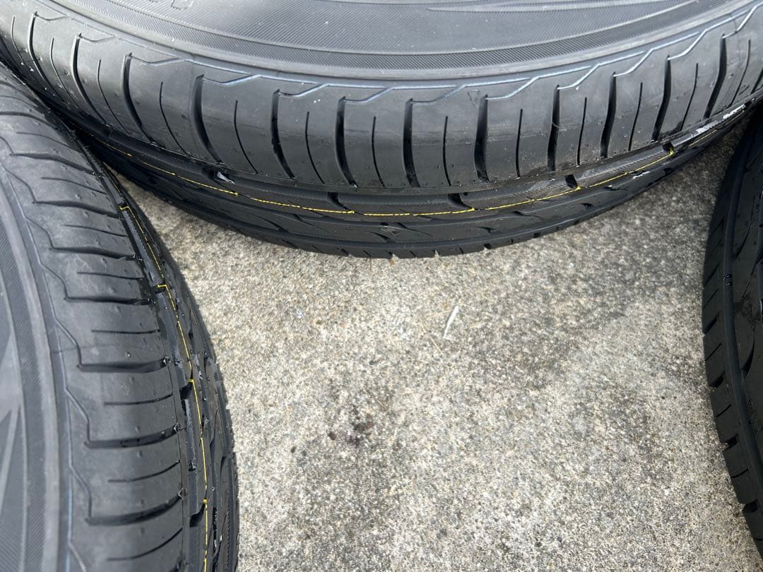 専用品①新品タイヤ165/55R15 ホイールタイヤ4本セット