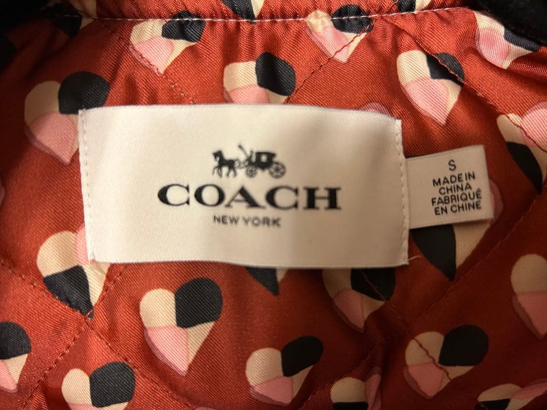 コーチ　スタジャン　S