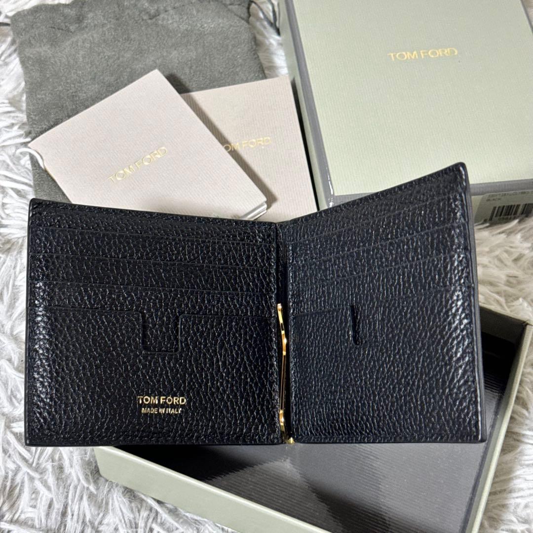 新品未使用✨トムフォード　YT231 LCL158G マネークリップ　ブラック