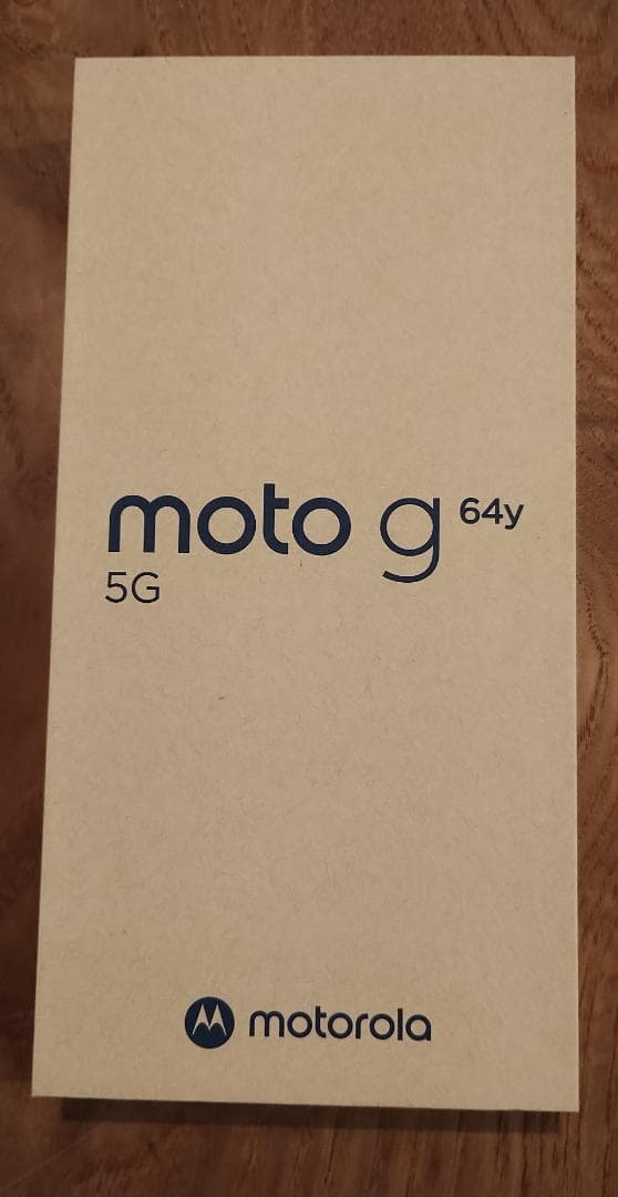 新品未使用 moto g64y 5G スペースブラック Y!mobile 128