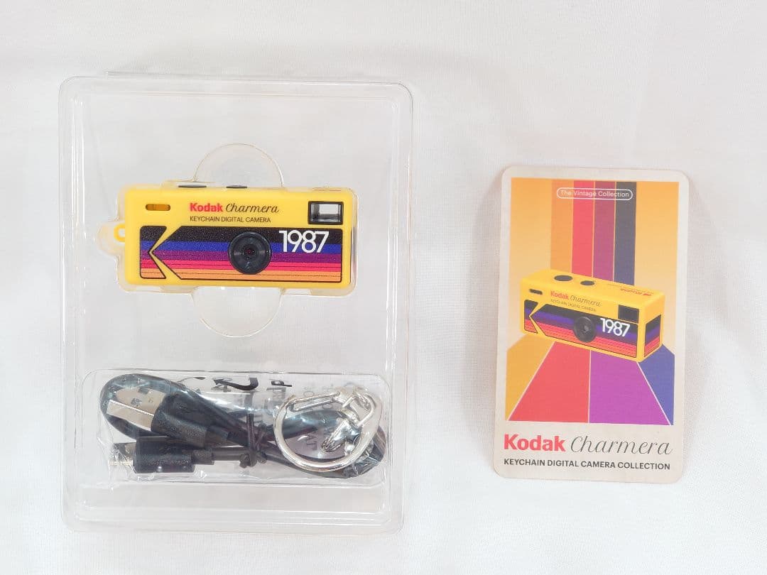 KODAK CHARMERA キーチェーンデジタルカメラ TYPE01 イエロー