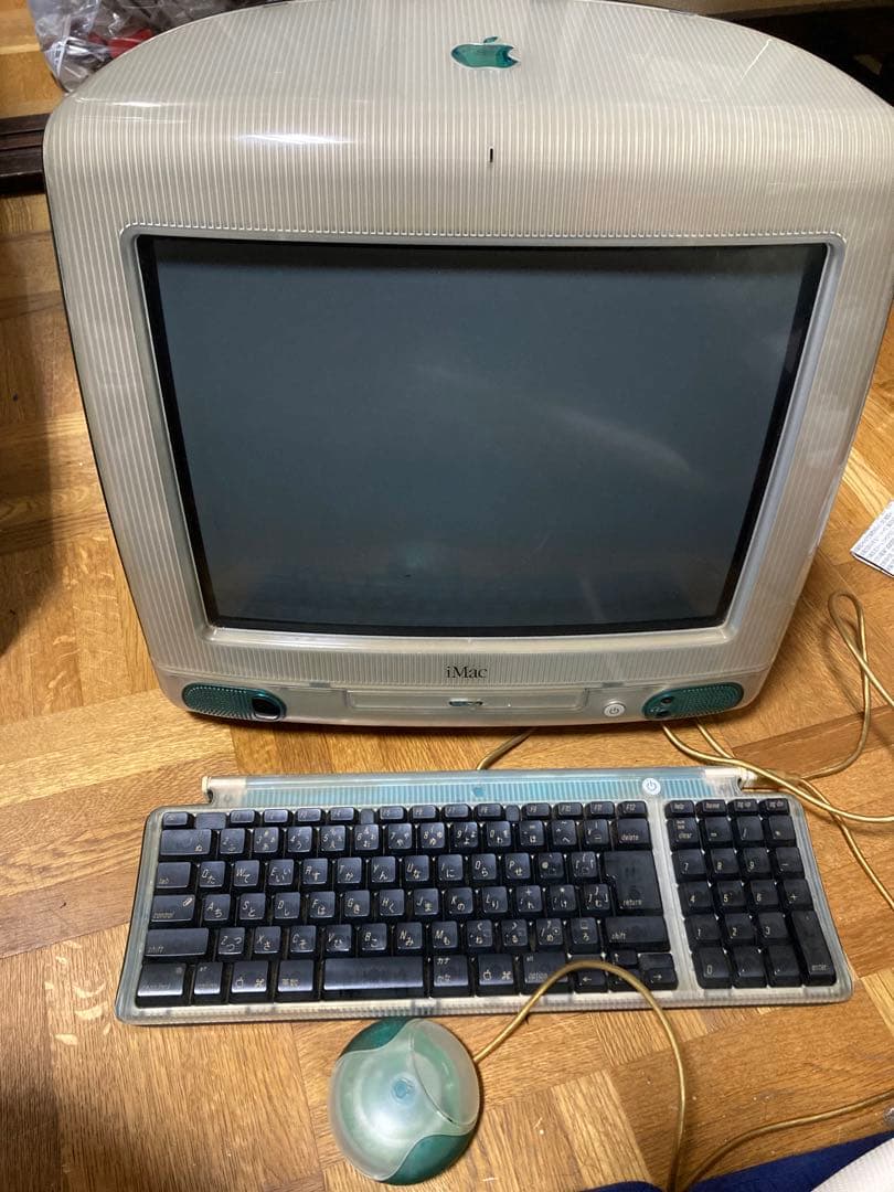 Apple iMac 初代　G3 グリーン　スケルトン