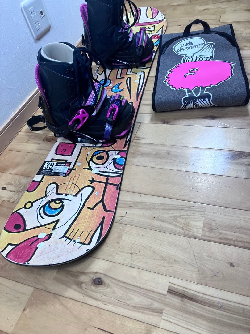 美品 HEAD レディース スノーボード 139cm BURTON バートン