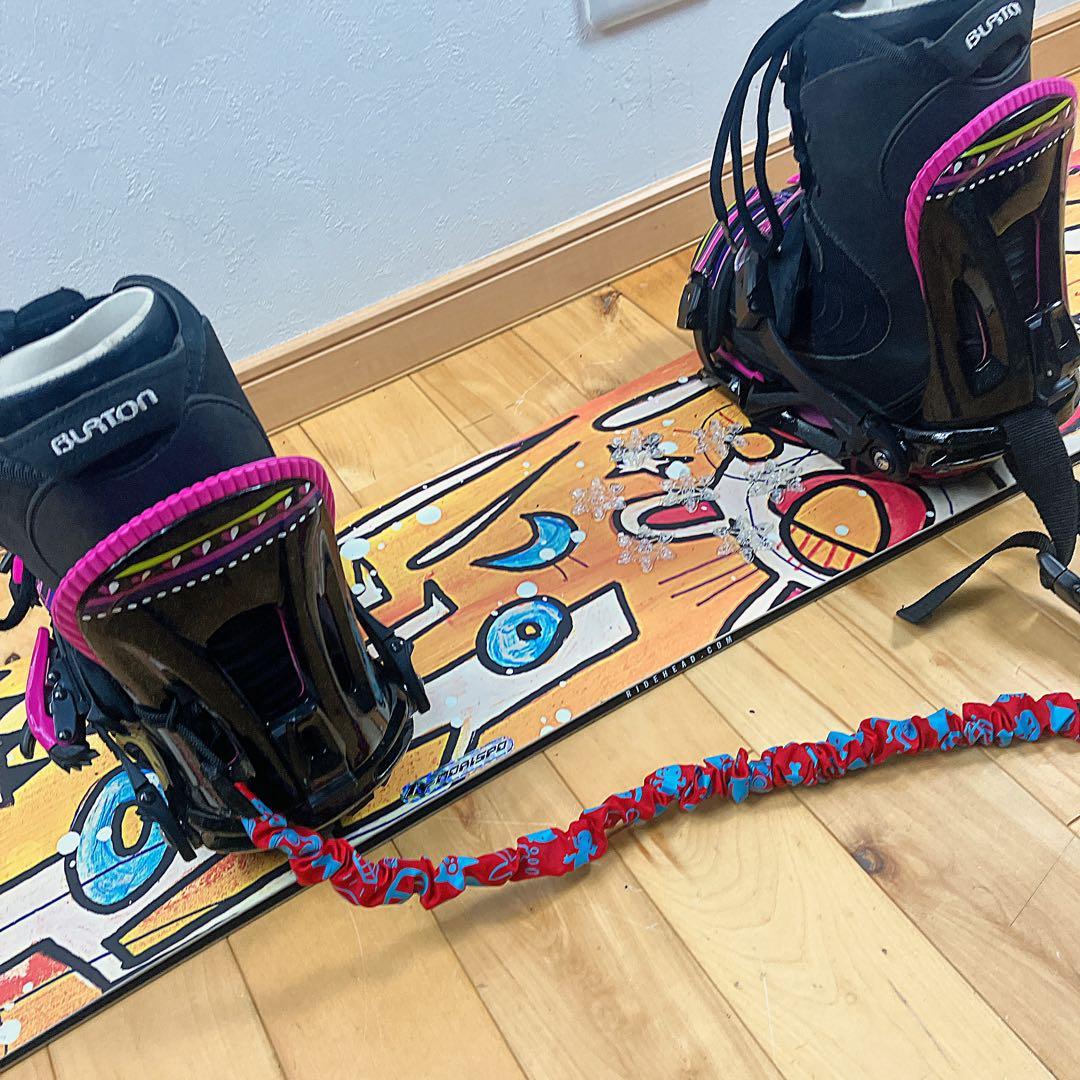 美品 HEAD レディース スノーボード 139cm BURTON バートン