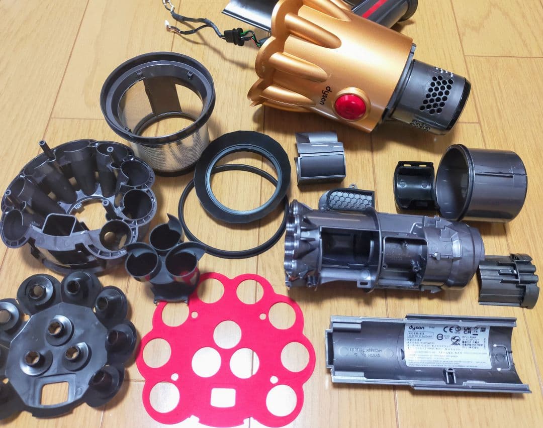 【美品】ダイソン V12 / SV46 ブラケット 充電器 ECO66分