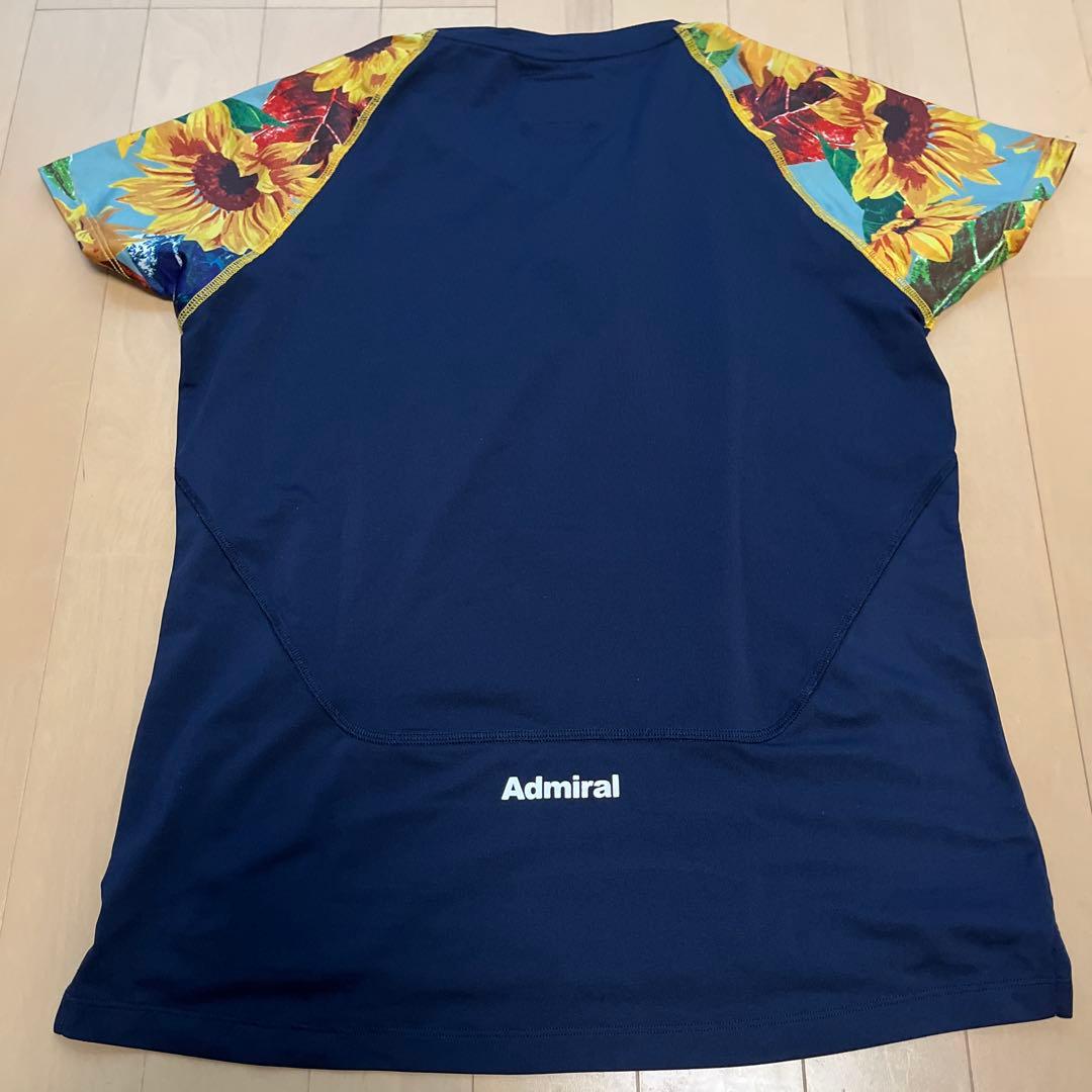 さ*ん様 アドミラル レディーステニスウェア ゲームシャツ＆ひまわり柄スカート