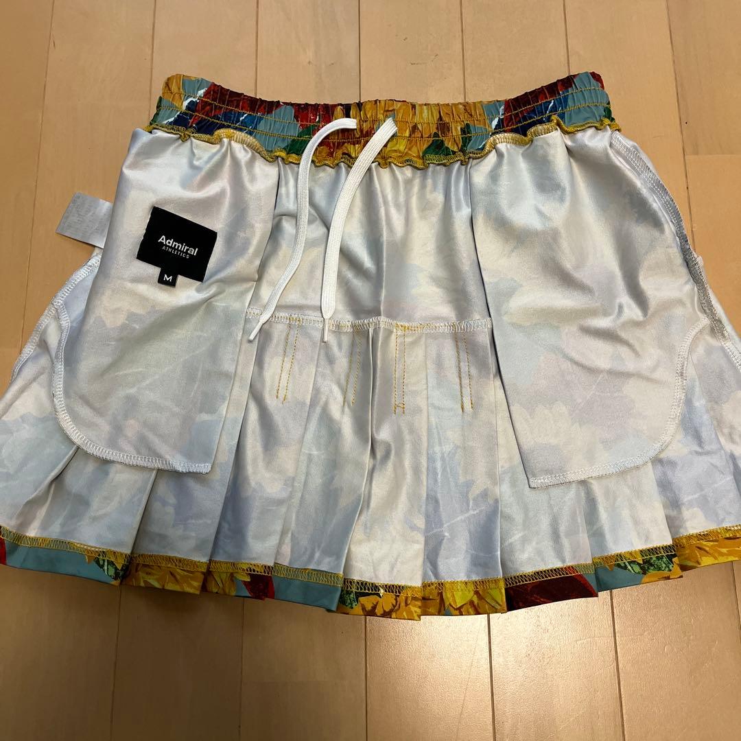 さ*ん様 アドミラル レディーステニスウェア ゲームシャツ＆ひまわり柄スカート