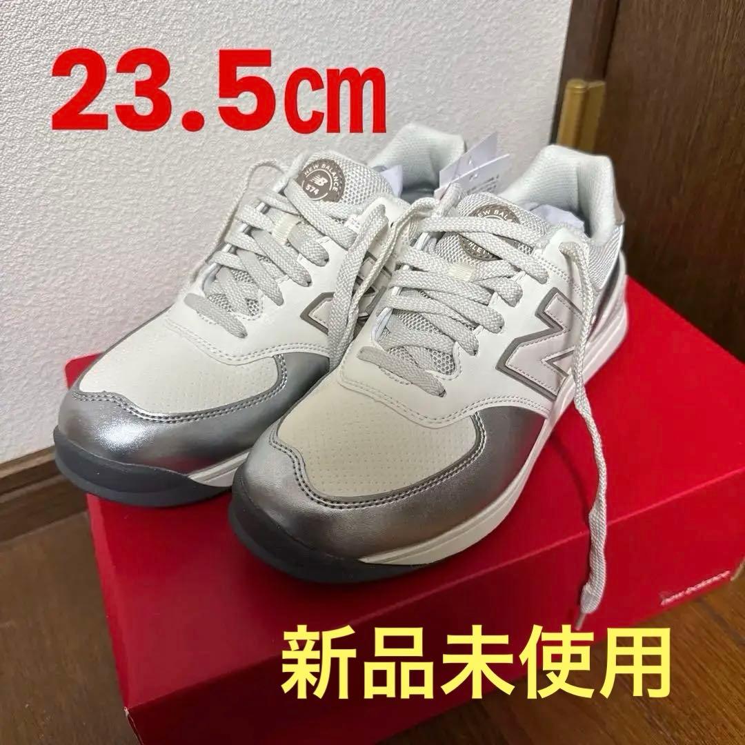 K0592S新品ニューバランスゴルフ WGS574ゴルフシューズ 23.5cm