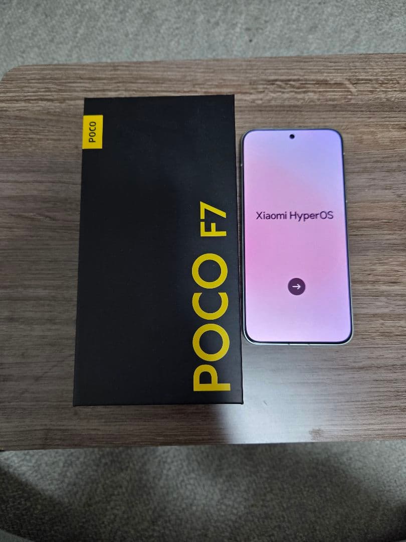 POCO F7 シルバー 本体