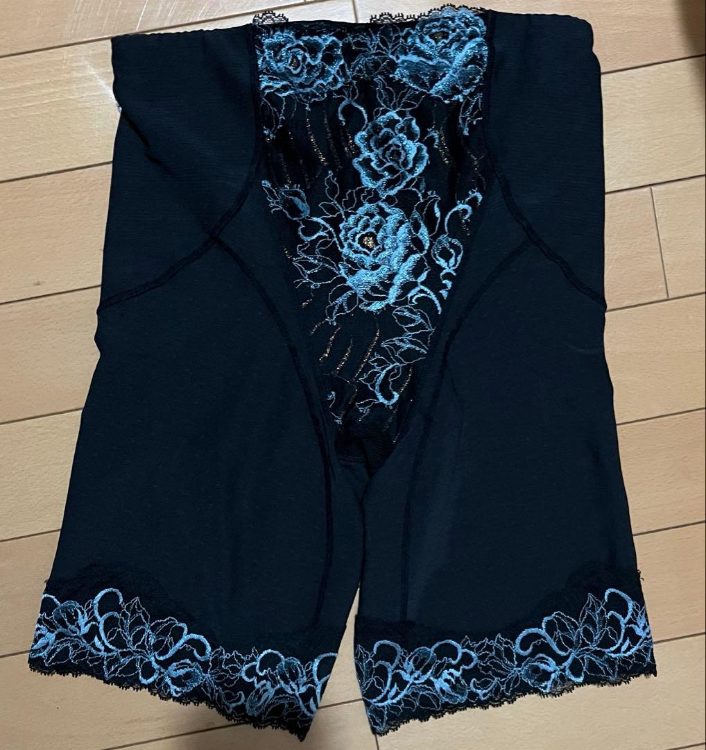 マルコ 補正下着 ロングガードル L70リュミエス　ブラック 黒