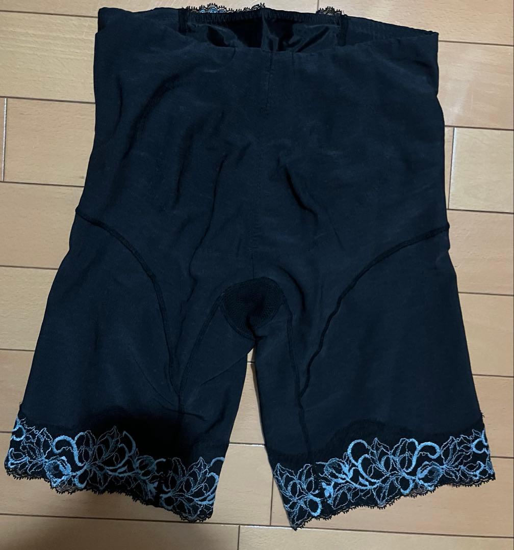 マルコ 補正下着 ロングガードル L70リュミエス　ブラック 黒