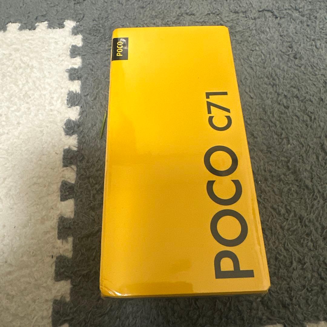 POCO C71 4GB RAM 128GB ROM ブラック