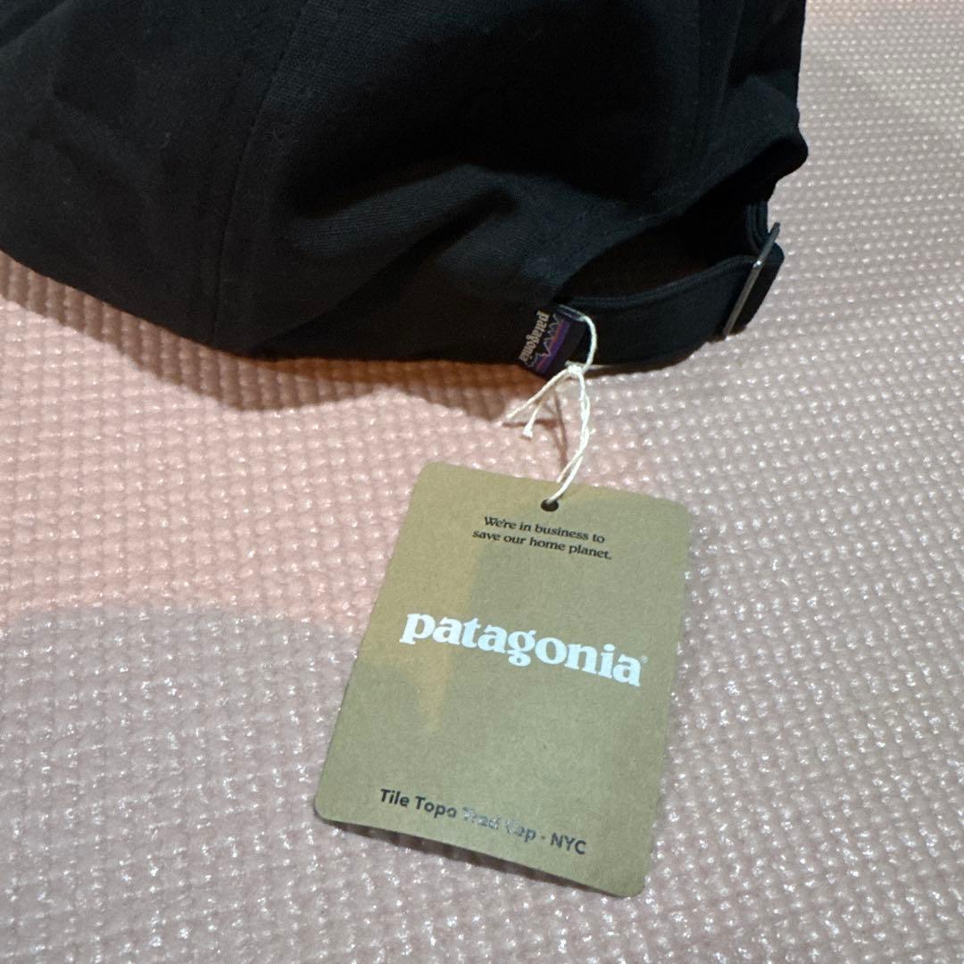 パタゴニア タイル トポ トラッドキャップ ニューヨークシティ 限定 ブラック