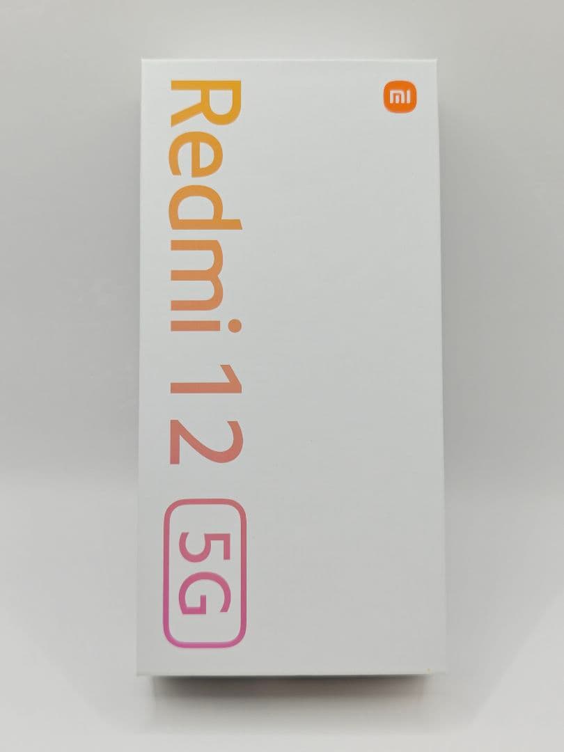 redmi 12 5G 128GB ブラック　XIG03 SIMフリー