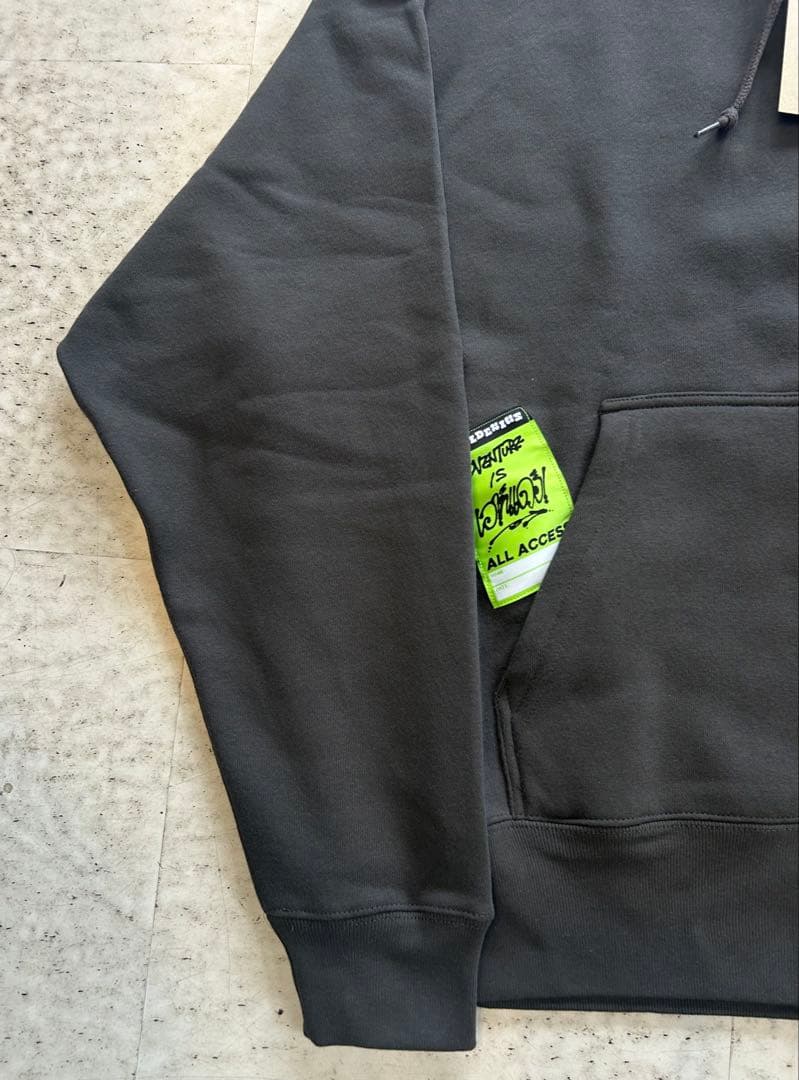 natal design ✖️ yanggao コラボパーカー　スミクロ　XL